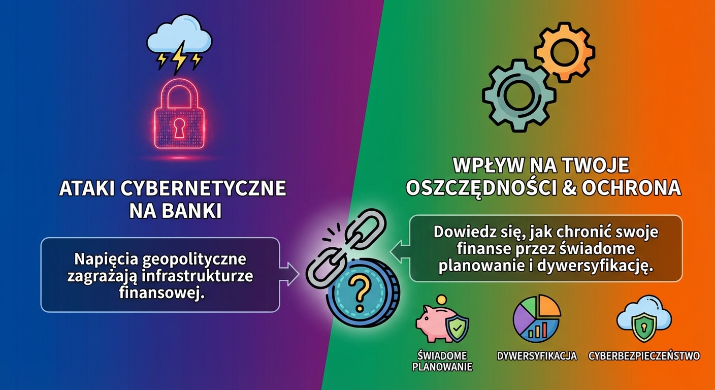 Tarcza chroniąca cyfrowy portfel przed globalnymi zagrożeniami geopolitycznymi.
