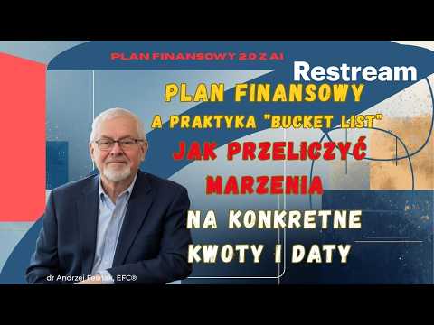 Bucket list jak przeliczyć marzenia na konkretne kwoty i daty Odcinek 183